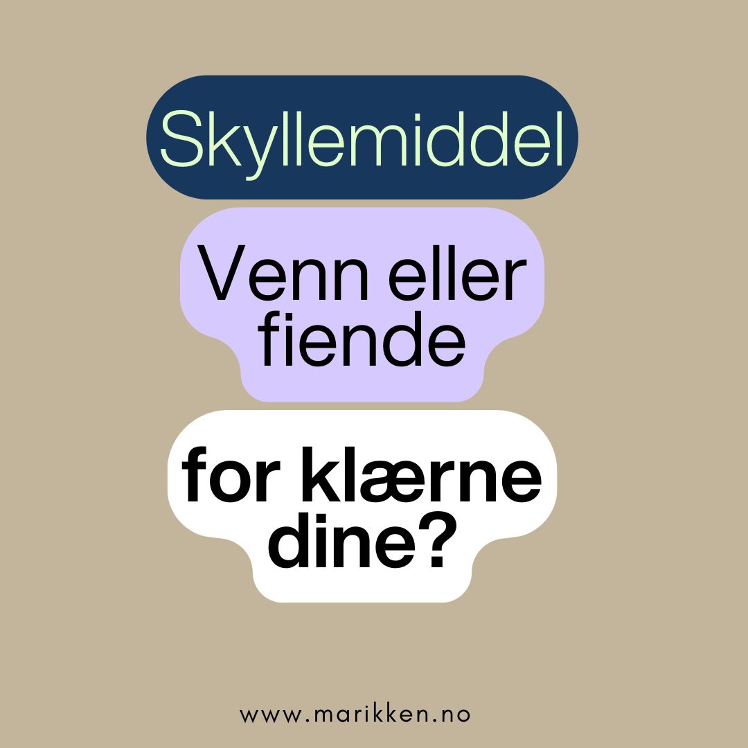 Skyllemiddel – Venn eller fiende for klærne dine?