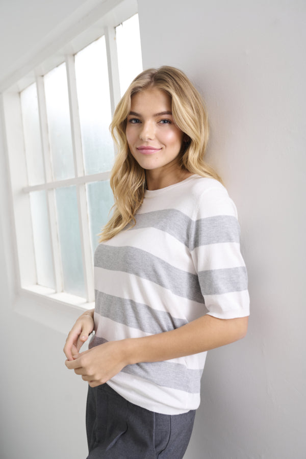 Kaffe Clothing - KAmala stripete T-Skjorte