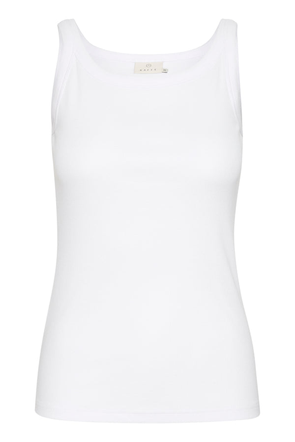 Kaffe Clothing - KAcarna tank top - Hvit