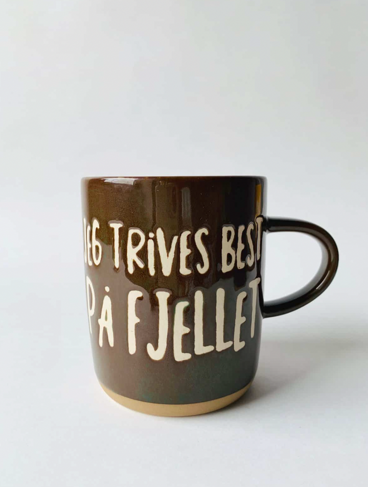 Trend Design - Krus - Trives Best på Fjellet H9,5 cm