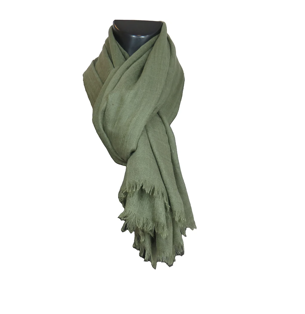 Kvitfjell Handbags - Skjerf i viskose og modal - Light green