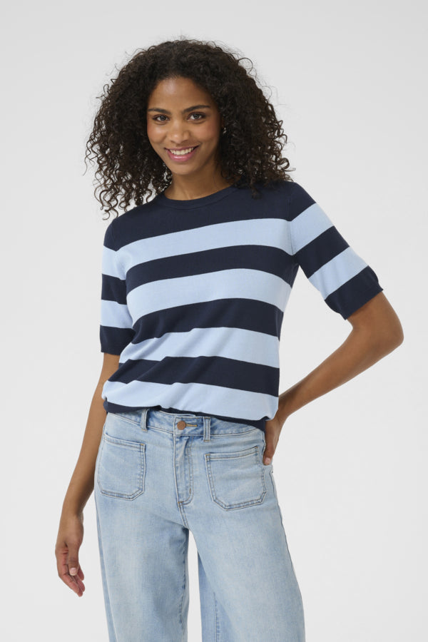 Kaffe Clothing - KAmala stripete T-Skjorte