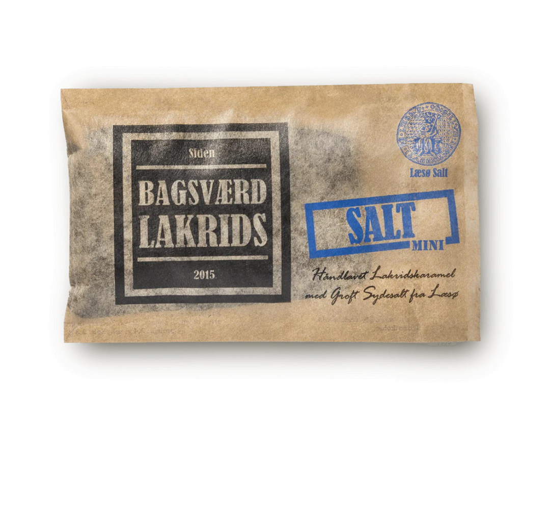 Bagsværd Lakrids - Salt Lakris Plate 40g