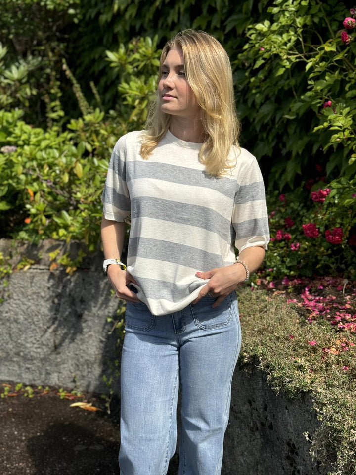 Kaffe Clothing - KAmala stripete  T-Skjorte