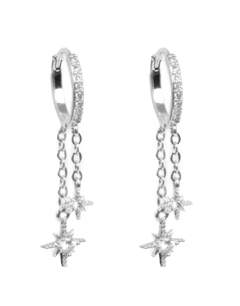 A&C - Nordic Jewellery Design - Øredobber 13mm - Stjerner