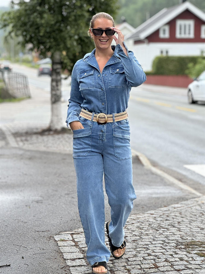 soyaconcept - Kimberly Denim Jumpsuit