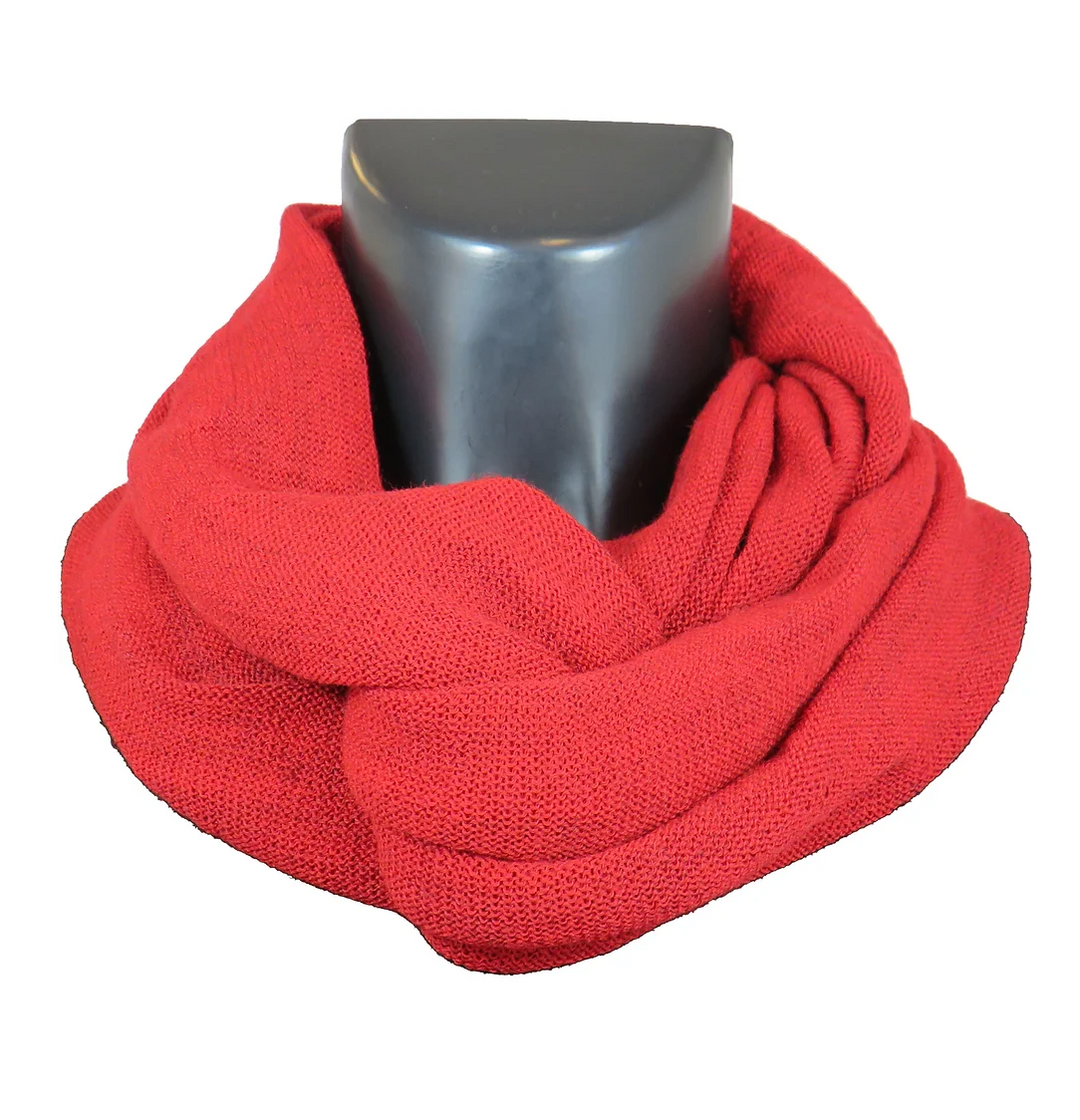 Kvitfjell Handbags - Tubeskjerf - Mørk rød 12