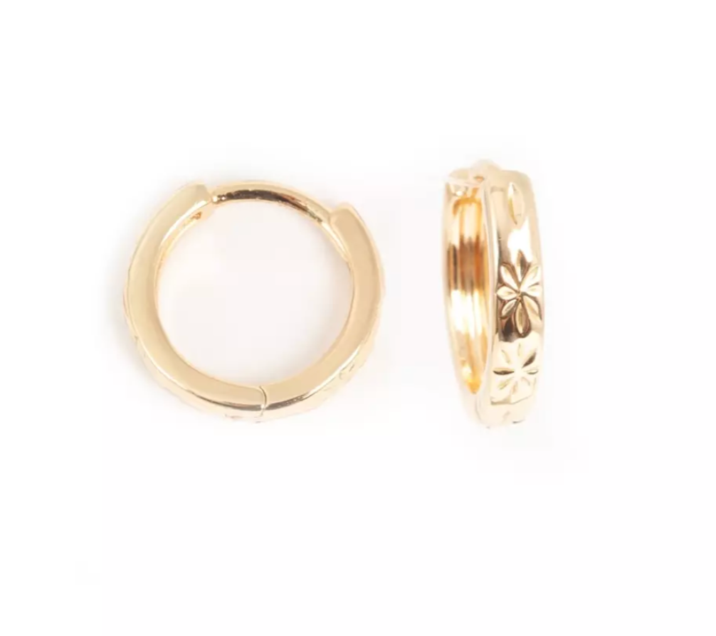 A&C - Nordic Jewellery Design - Øredobber - med blomsterdetaljer