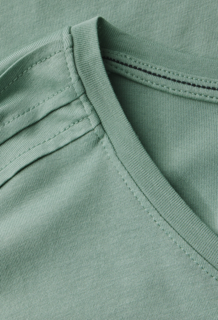 Cecil - Solid deco shoulder t-skjorte