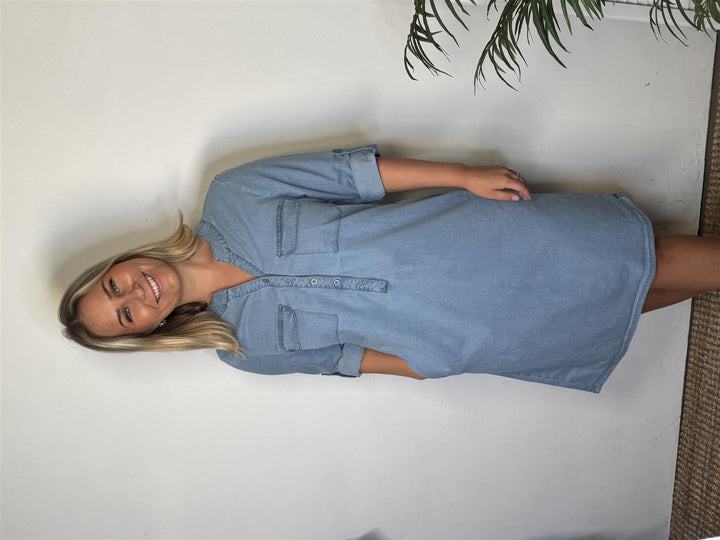 Jeans By Bessie - Ella Dongeri Kjole - 10 lys denim