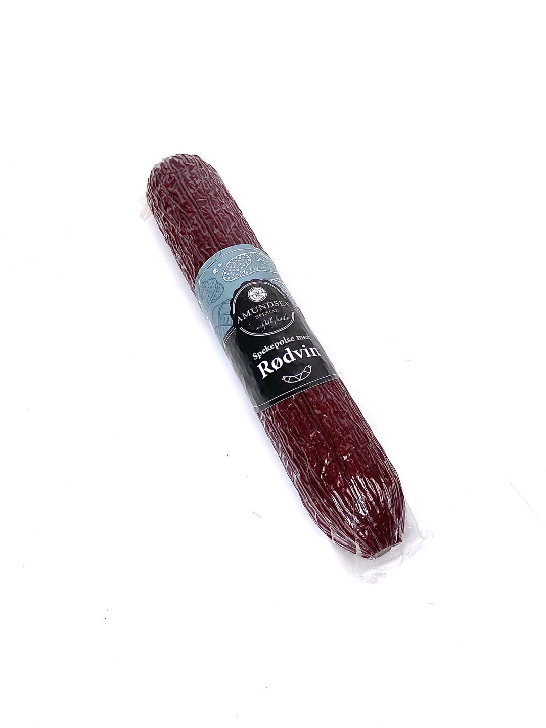 Amundsen Spesial - Spekepølse - Rødvin