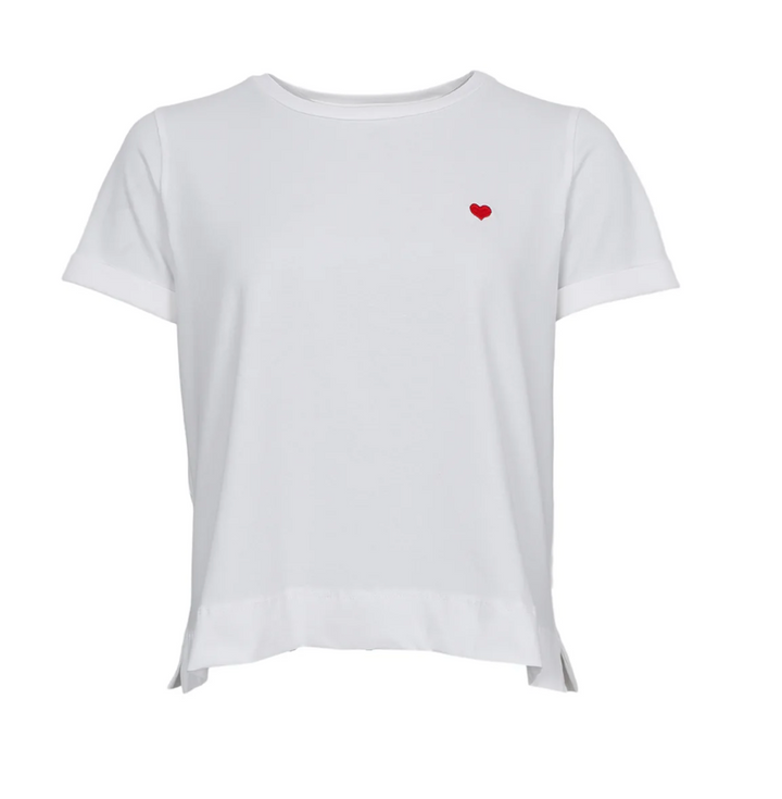 Black Colour - BCMAY S/S Hjerte t-skjorte