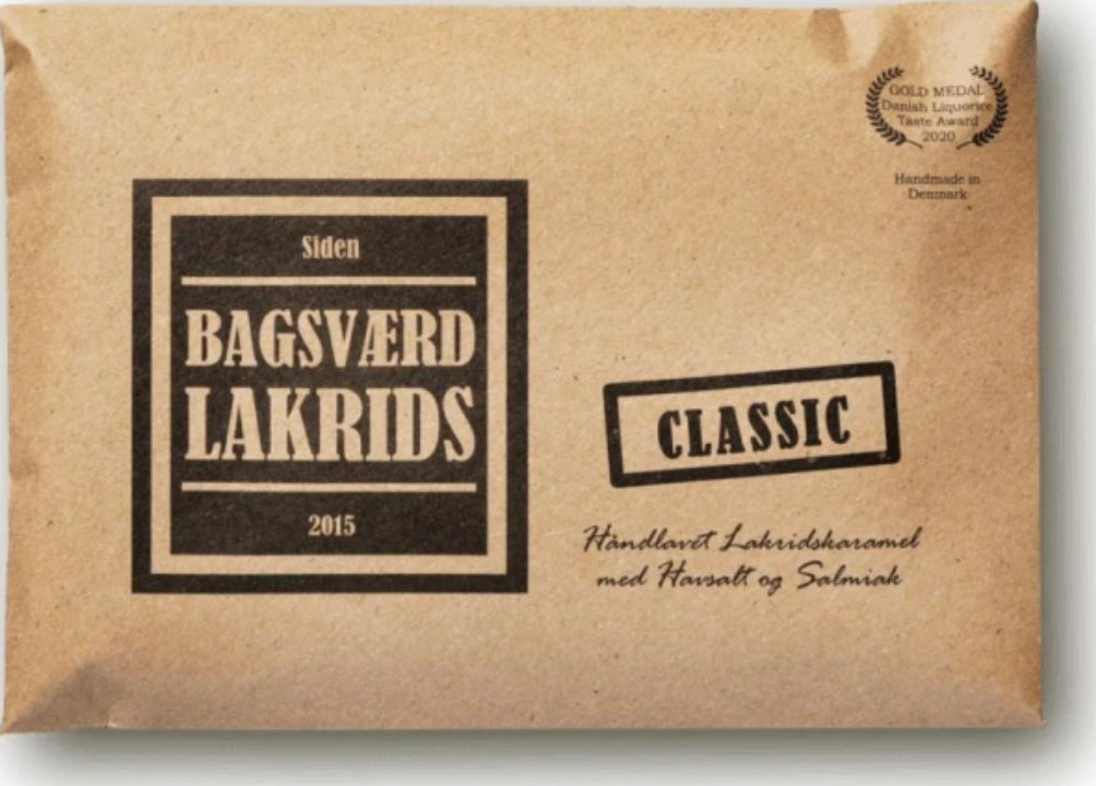 Bagsværd Lakrids - Classic Lakris Plate 160g