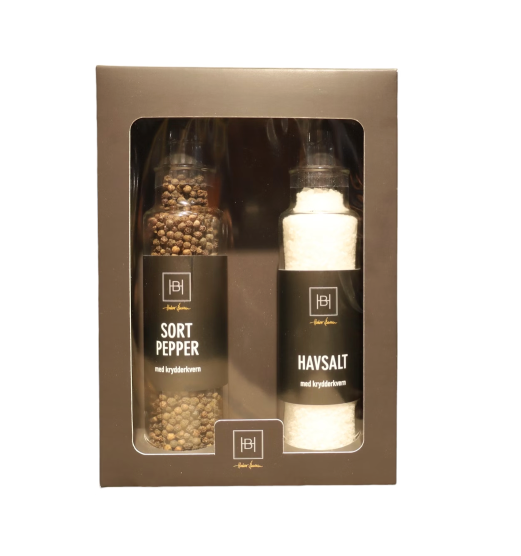 Halvor Bakke - GAVEESKE - Havsalt og sort pepper