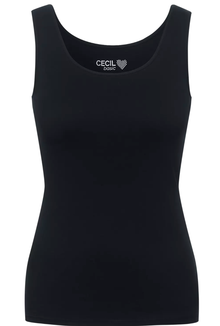 Cecil - Linda Singlet - Sort