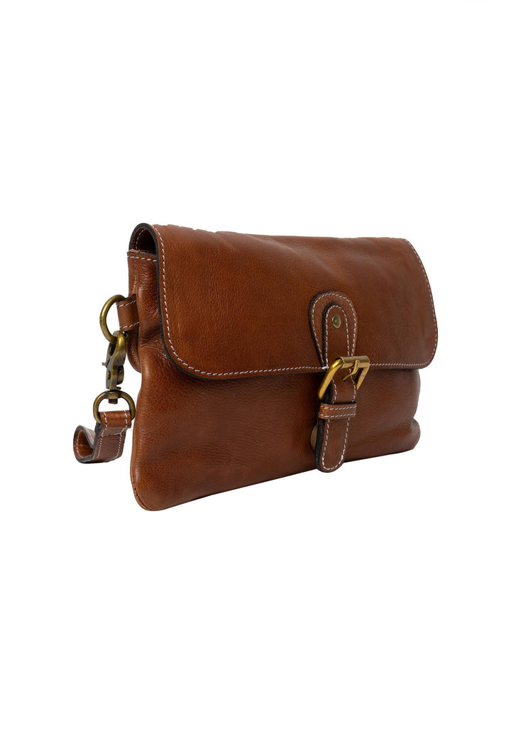 Redesigned - Jodi Clutch - Walnut