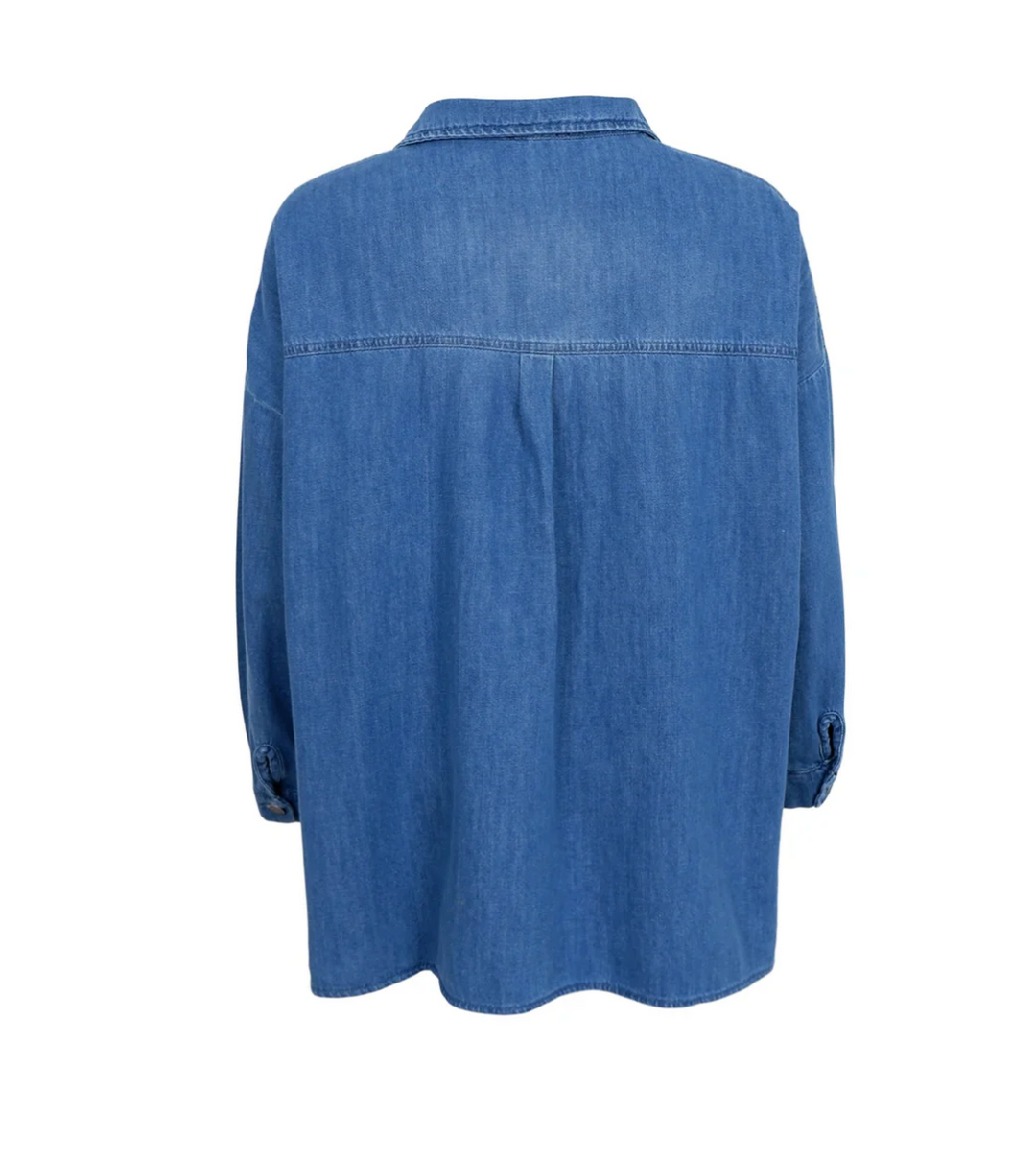 Black Colour - BCNETTIE Jeans skjorte jakke