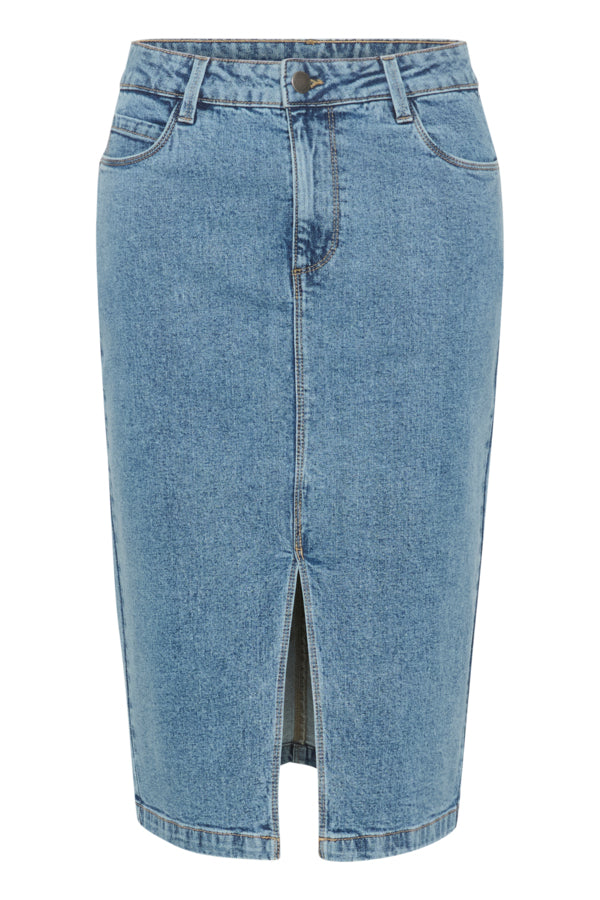 Kaffe Clothing - KAbarbeth denimskjørt