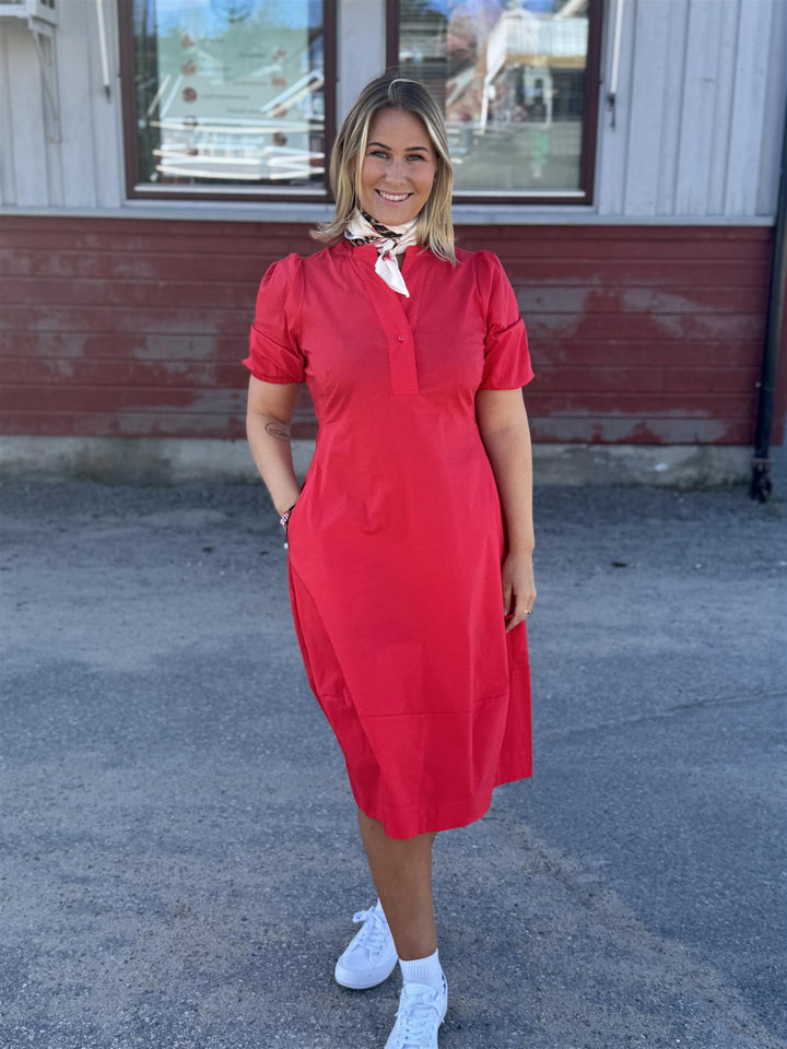 Culture - CUantoinett SS Placket Dress - Kjole