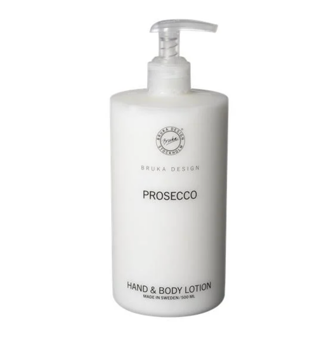 Bruka Design - Prosecco – body lotion - Hvit flaske