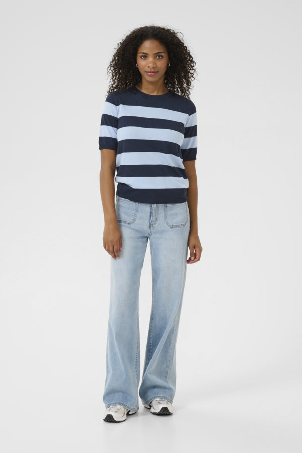 Kaffe Clothing - KAmala stripete T-Skjorte