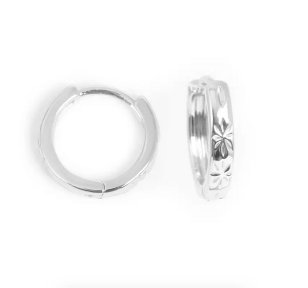 A&C - Nordic Jewellery Design - Øredobber - med blomsterdetaljer