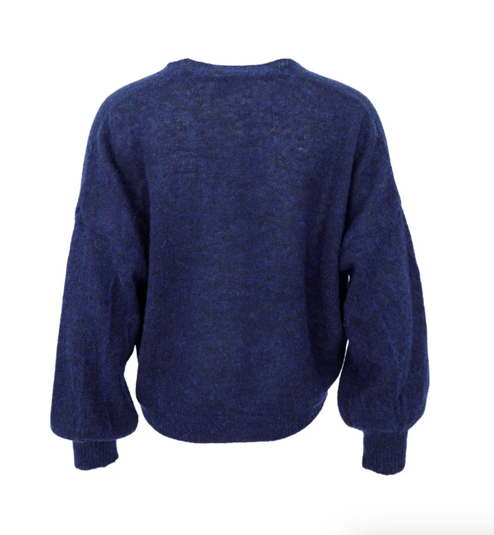 Black color - BCDELL Cardigan - Navy