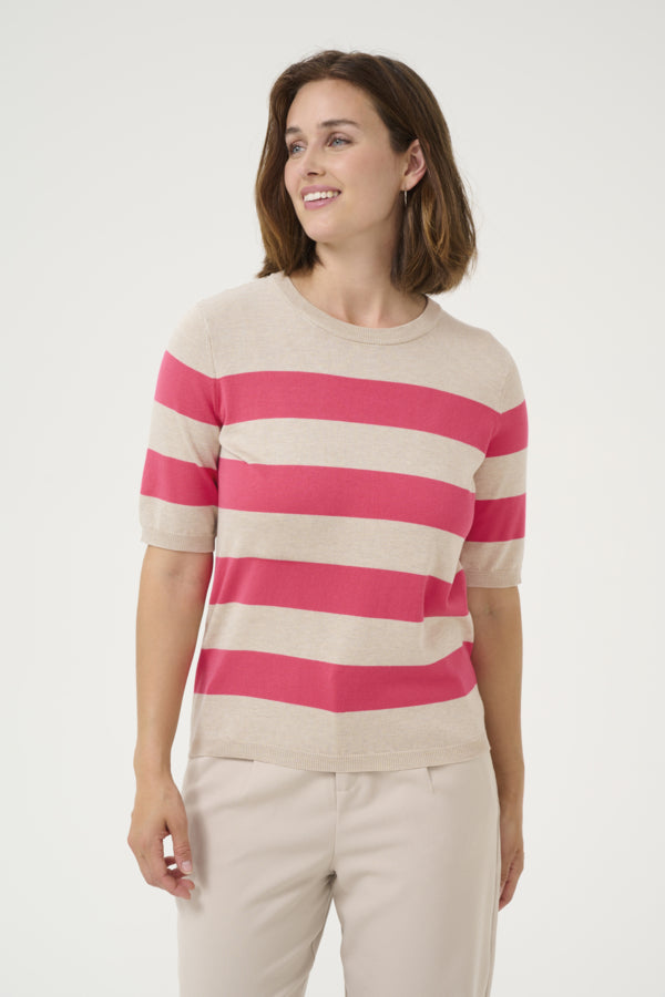 Kaffe Clothing - KAmala stripete T-Skjorte