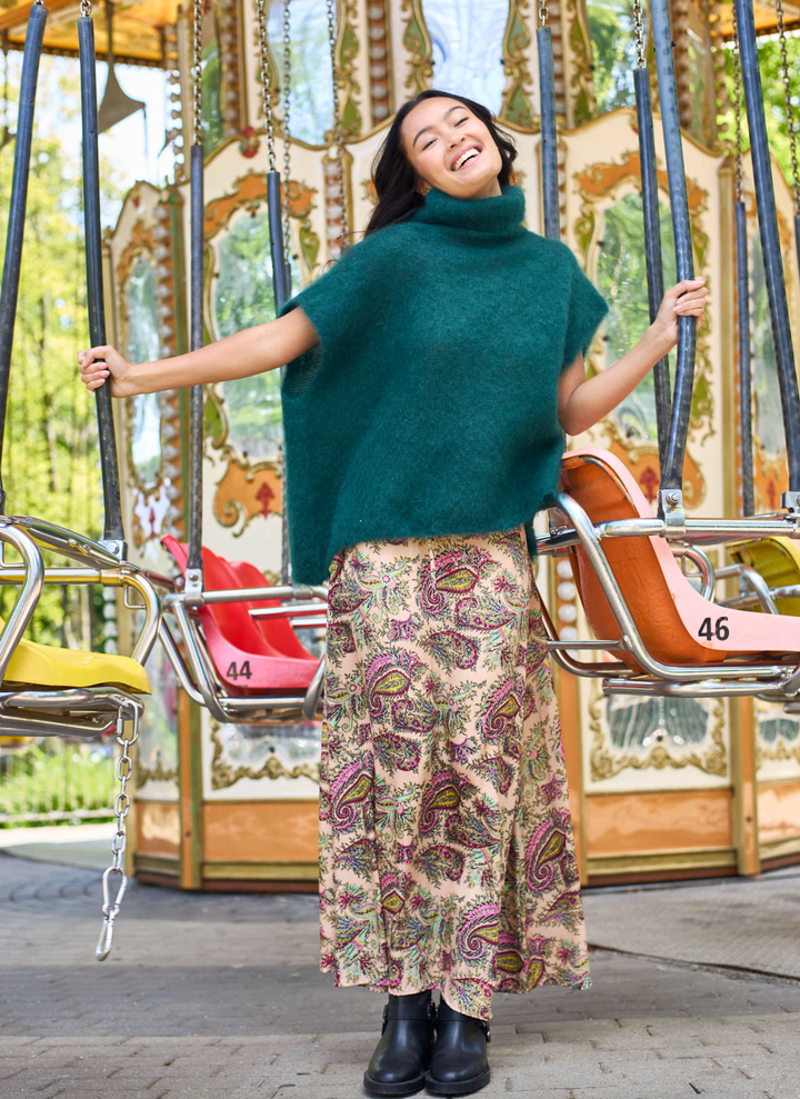 Black Colour - BCBJOERK Høyhalset vest - Grønn