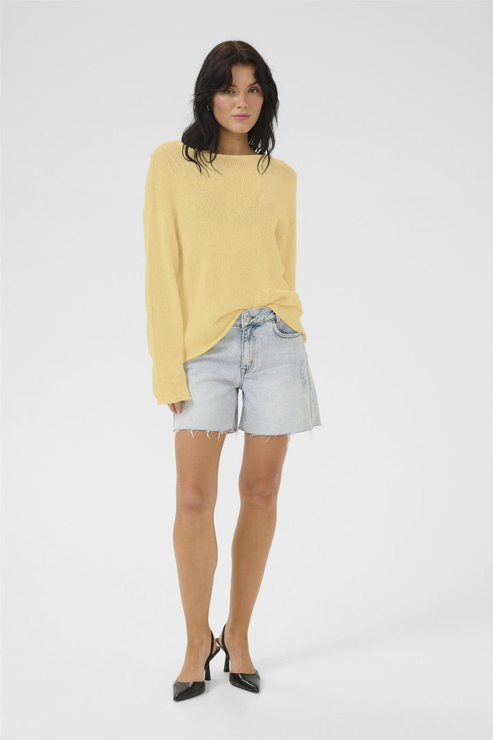 MY ESSENTIAL WARDROBE - DivaMW Boxy Strikket Genser