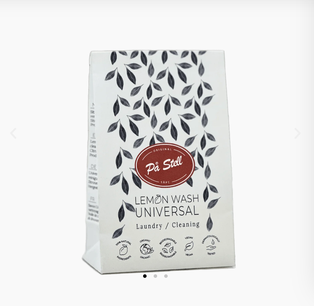 Paa Stell - SITRONVASK - Universalmiddel for klesvask og rengjøring