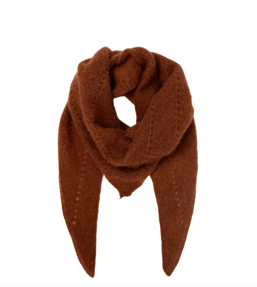 Black Colour - BCDELL UllSkjerf - Camel