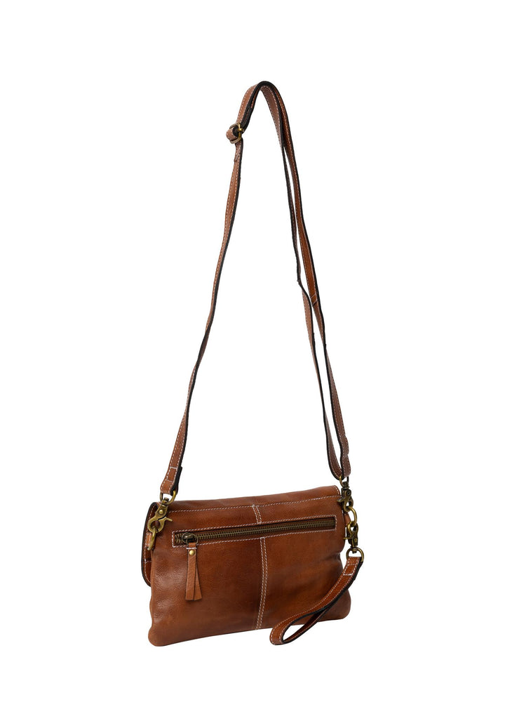 Redesigned - Jodi Clutch - Walnut