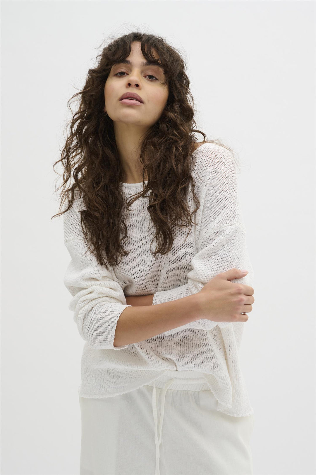 MY ESSENTIAL WARDROBE - DivaMW Boxy Strikket Genser