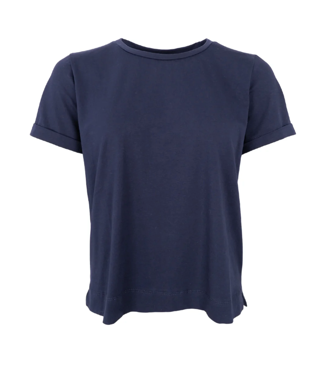 Black color - BCMAY SS TEE - Navy