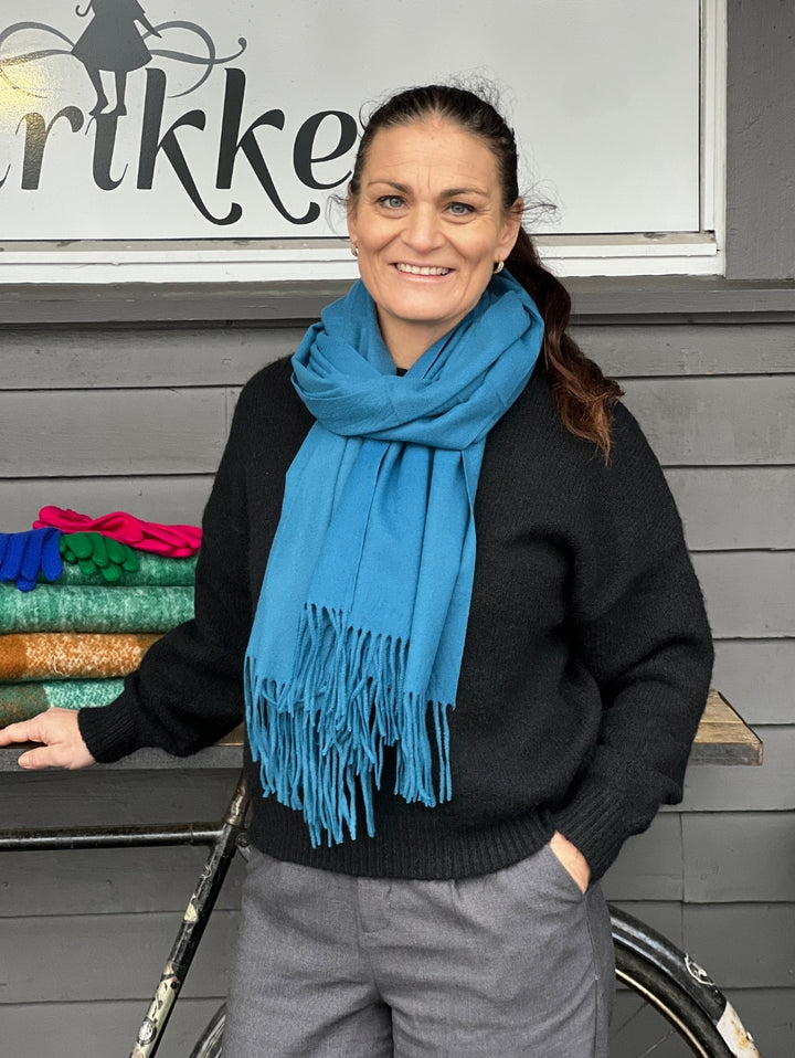 Kvitfjell Handbags - Cashmere Skjerf - Petrol