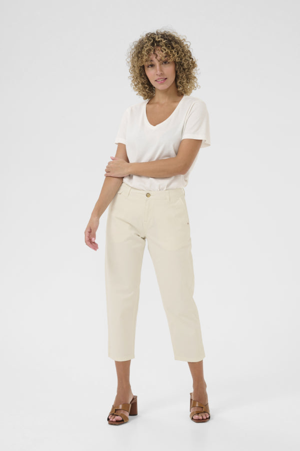 Cream - CRBerta capri twill - coco fit