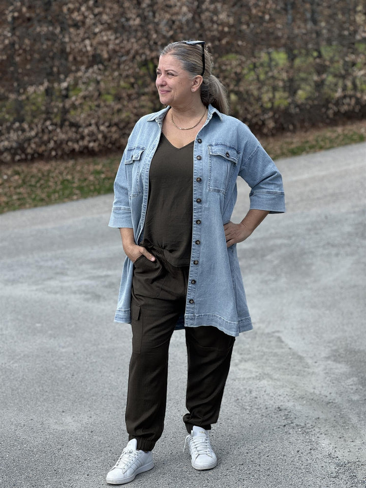 MY ESSENTIAL WARDROBE - LaraMW DenimKjole 115