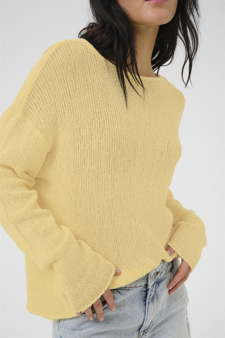 MY ESSENTIAL WARDROBE - DivaMW Boxy Strikket Genser