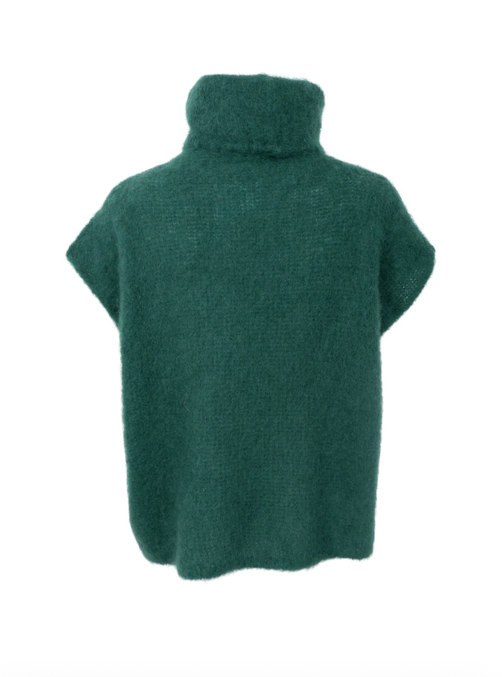 Black Colour - BCBJOERK Høyhalset vest - Grønn