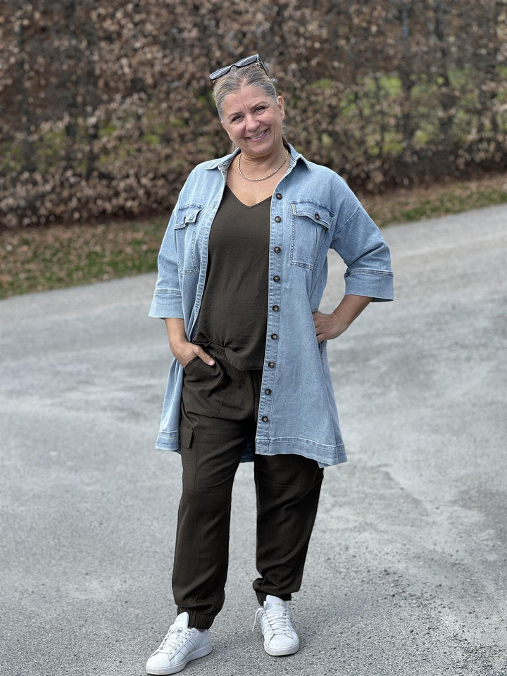 MY ESSENTIAL WARDROBE - LaraMW DenimKjole 115