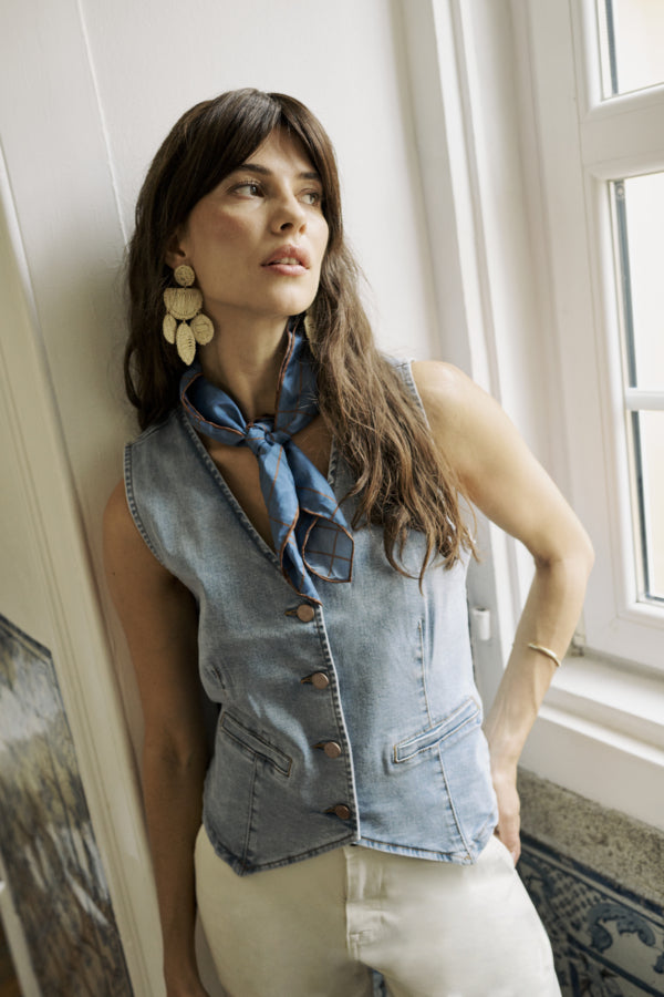 Cream - CRBerta capri twill - coco fit