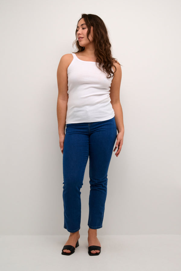 Kaffe Clothing - KAcarna tank top - Hvit