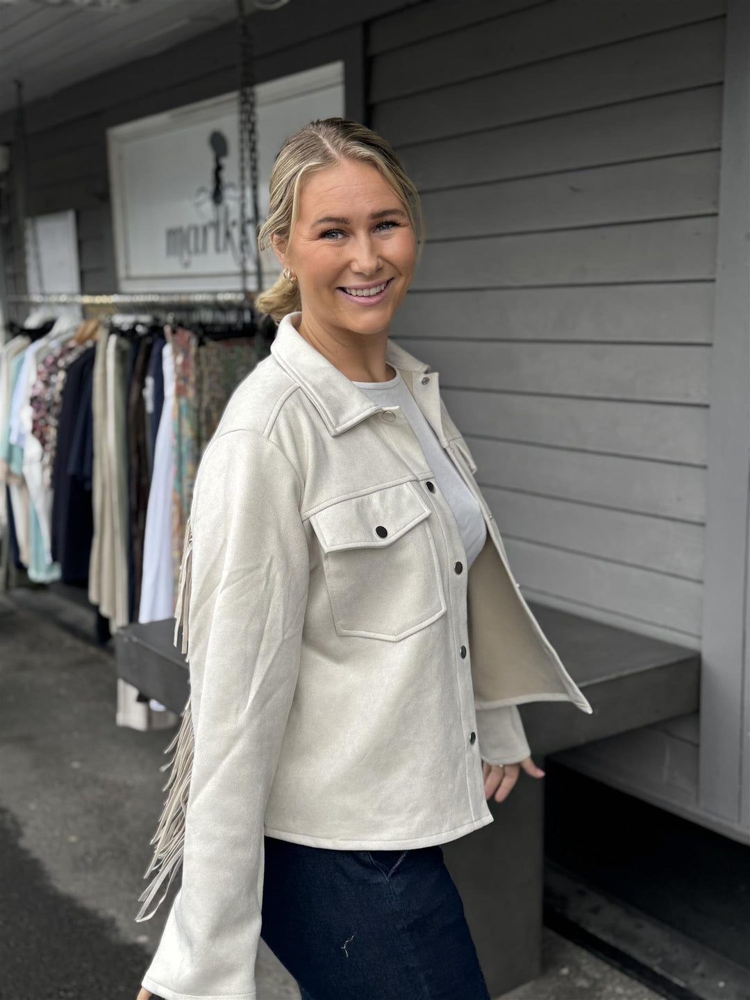 Freequent - FQduwa Skjortejakke