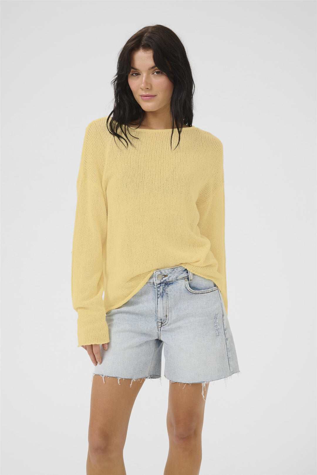 MY ESSENTIAL WARDROBE - DivaMW Boxy Strikket Genser