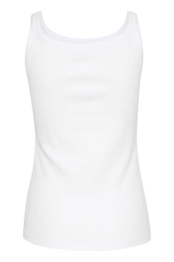 Kaffe Clothing - KAcarna tank top - Hvit