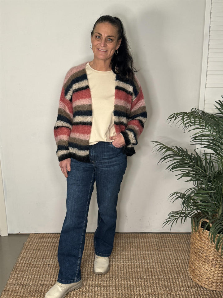 Cecil - Style Neele mid blue bukser