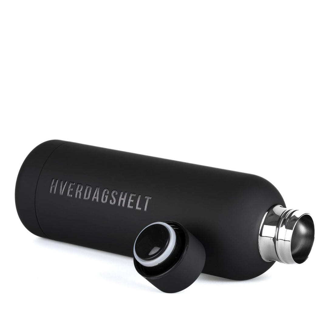 Pictureit - Termoflaske hverdagshelt – matt sort