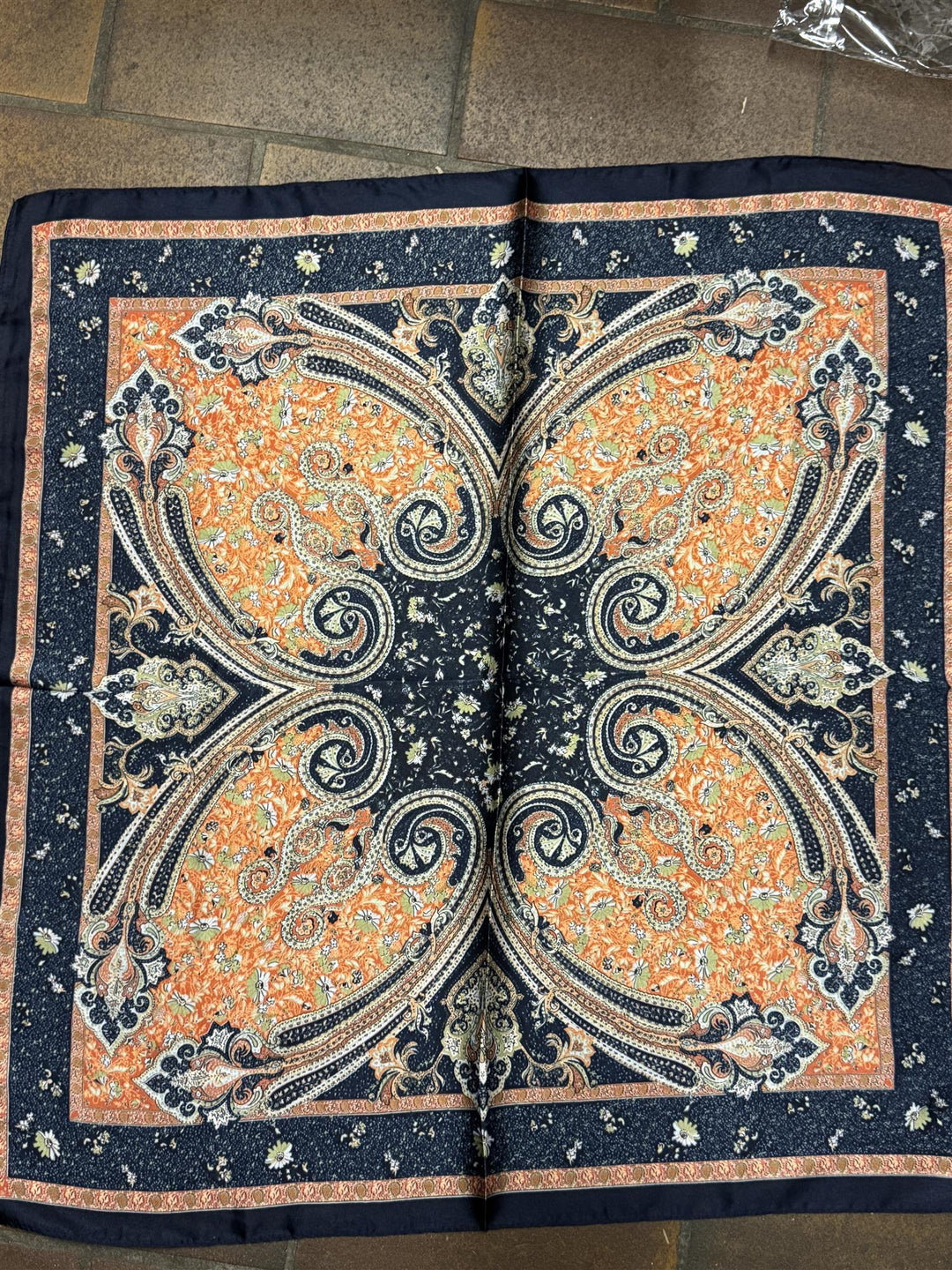 NORA Norway - Bandana skjerf - Nina Blue