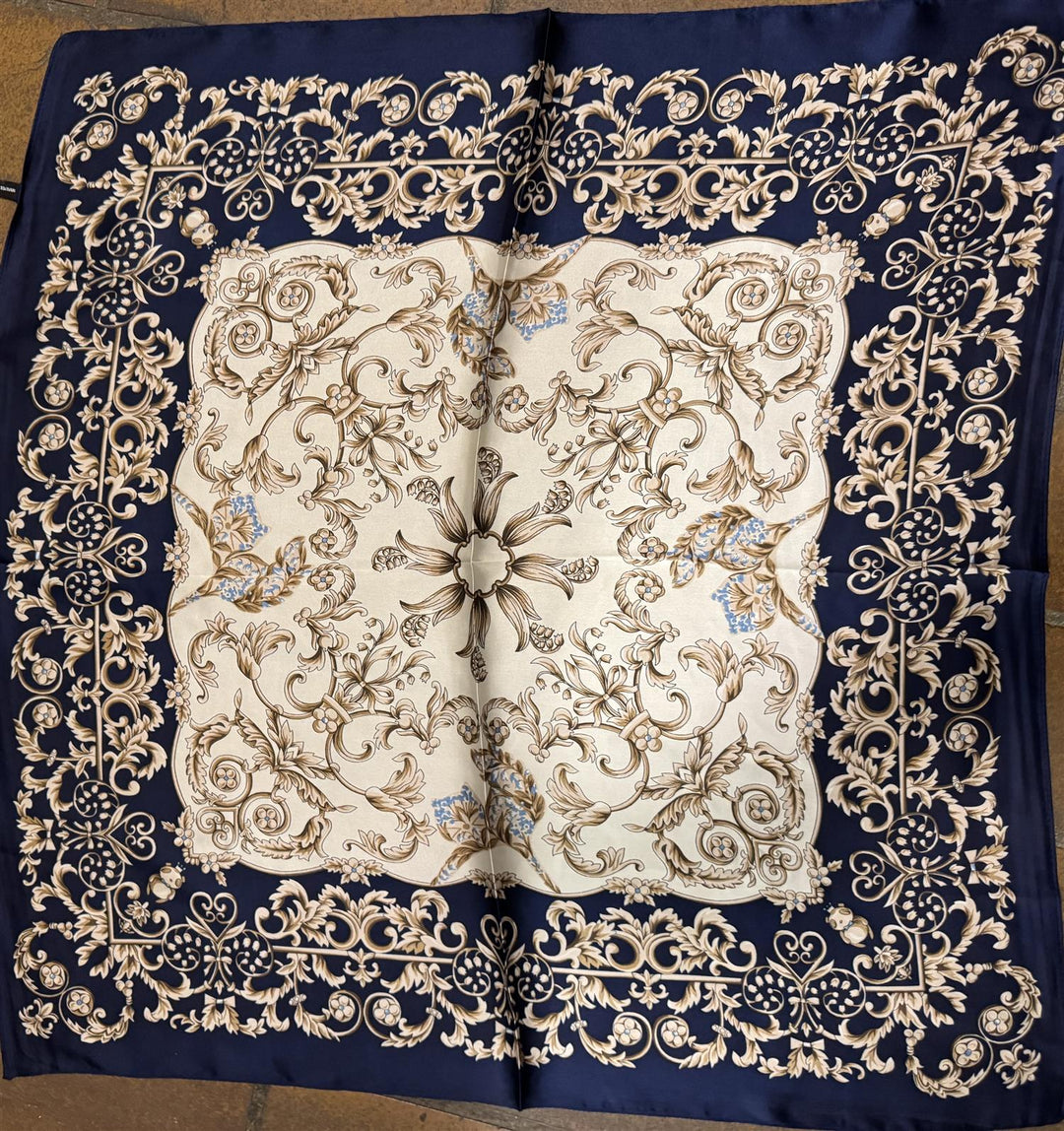 NORA Norway - Bandana skjerf - summer stine blue